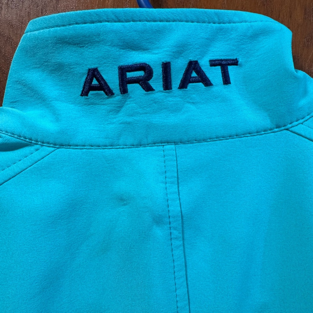 Ariat Turquoise/Navy Softshell Jacket - image 6